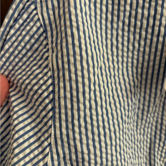 LL Bean striped button down - Picture 3 of 8